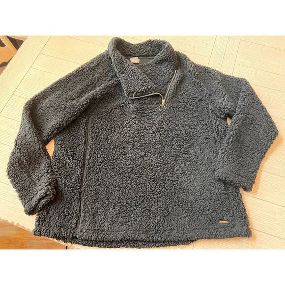 ZeroXposur Tops - Zeroxposur ladies‎ 1/4 zip XL black fleece.